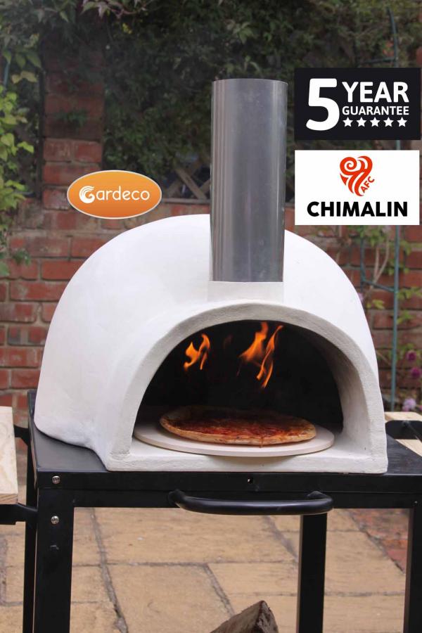 -
PIZZARO traditional pizza oven made of CHIMALIN AFC, inc funnel (stand sold separately)