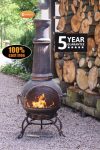 
-
Toledo Cast Iron Chimenea Jumbo size in bronze  