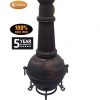 -
Toledo Cast Iron Chimenea Jumbo size in bronze