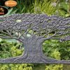 -
100 cast iron bench with tree