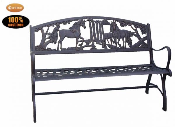-
100 cast iron bench with unicorns