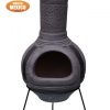 -
Linea XL Mexican Chimenea in Grey