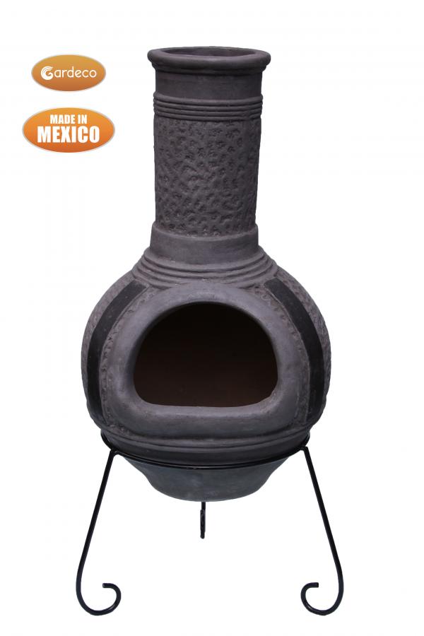 -
Linea XL Mexican Chimenea in Grey