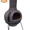 -
Linea XL Mexican Chimenea in Grey