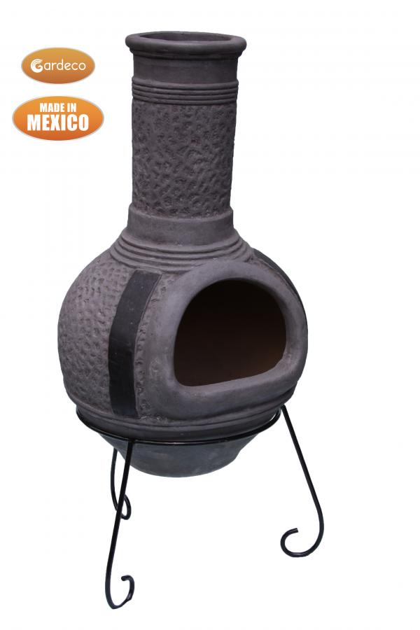 -
Linea XL Mexican Chimenea in Grey