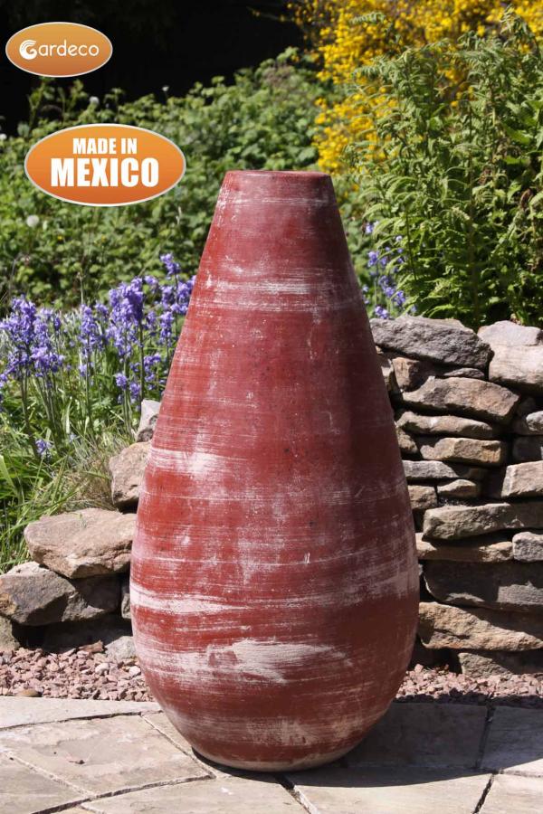-
Gota Chim-Art Medium, original Mexican chimenea in oxidised red