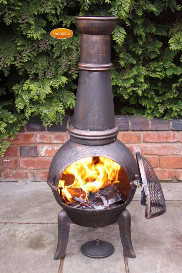 -
Granada XL cast iron chimenea