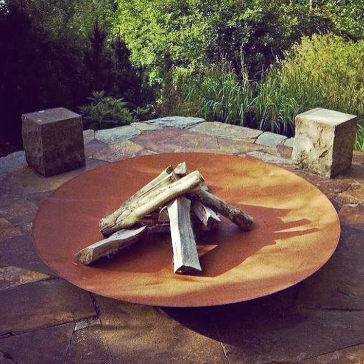 Adezz Corten Steel Fire Bowl