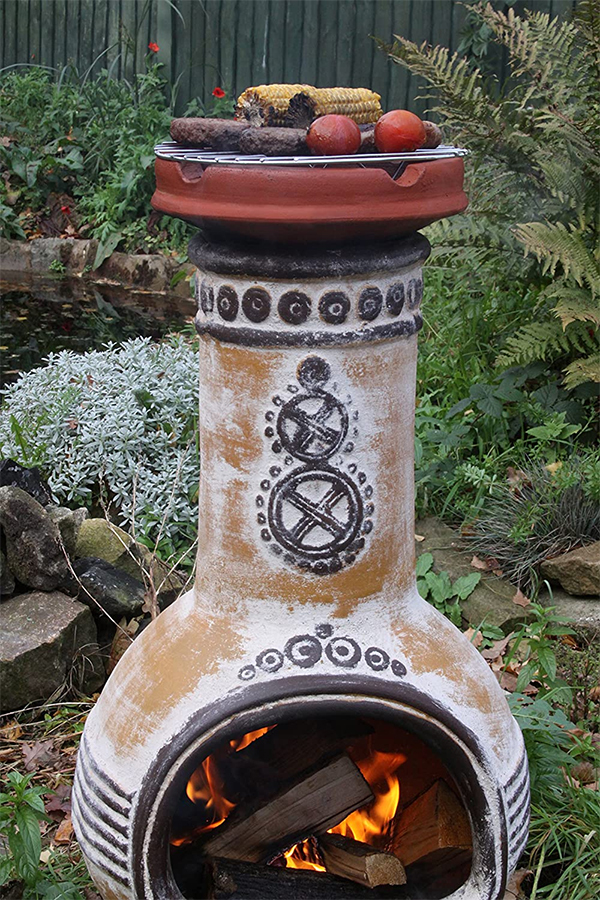 Clay Cooking Crown For Clay Chimeneas - Outdoor Heating Company
