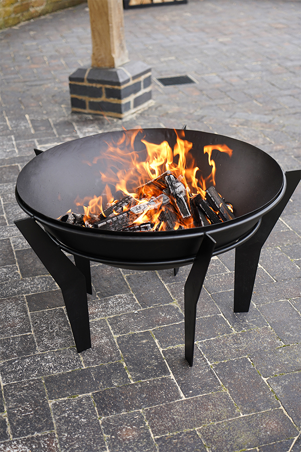 Kendal Firebowl with Four-legged Stand